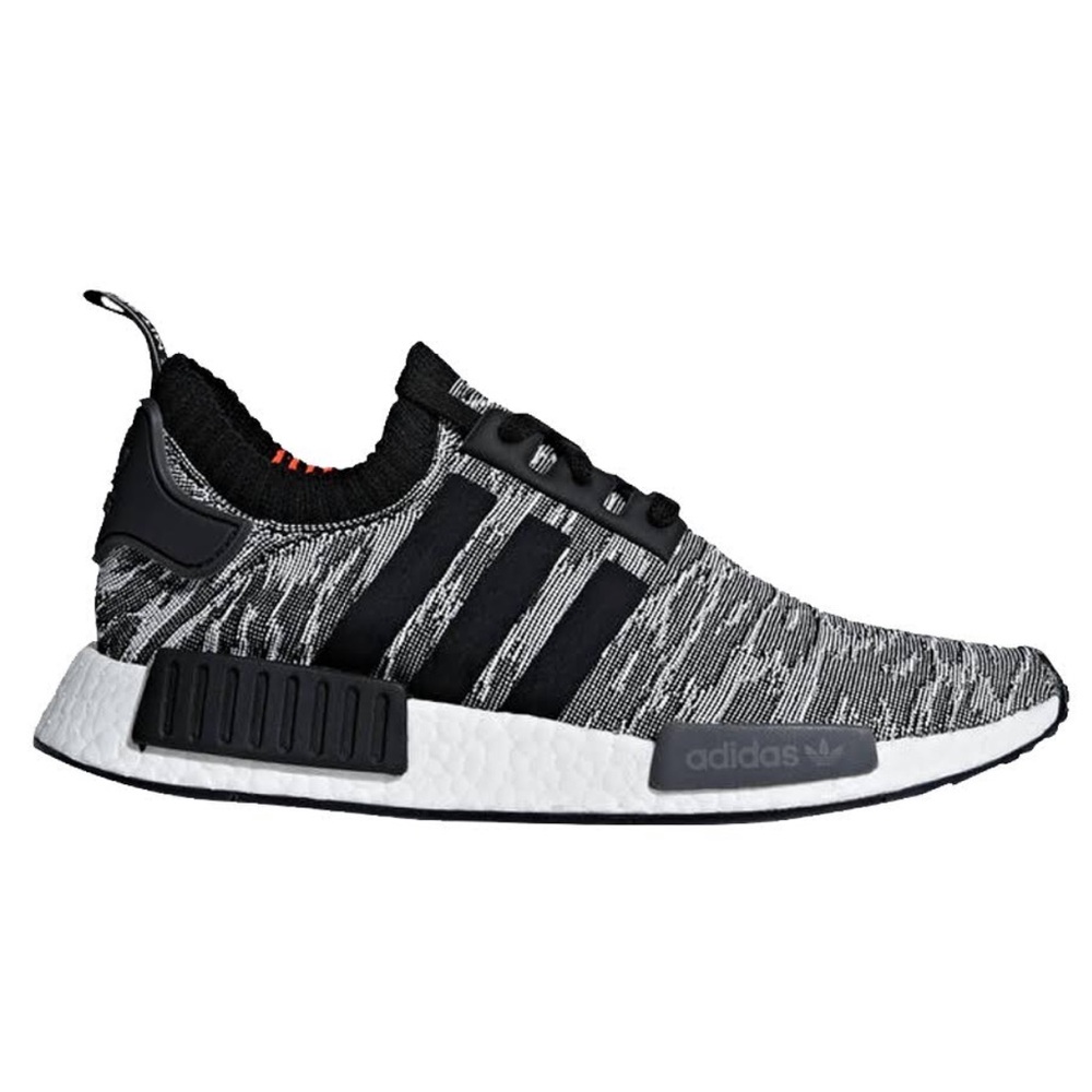 Adidas NMD_R1 Primeknit “Black Glitch”